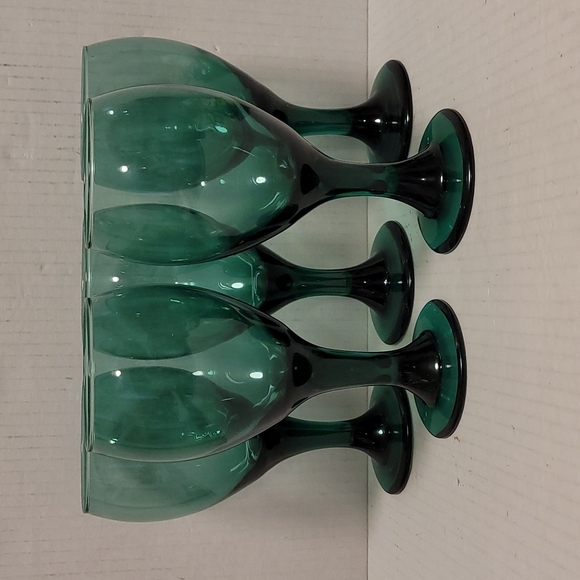 Set of 5 Vintage Libbey Goblets - Picture 1 of 14